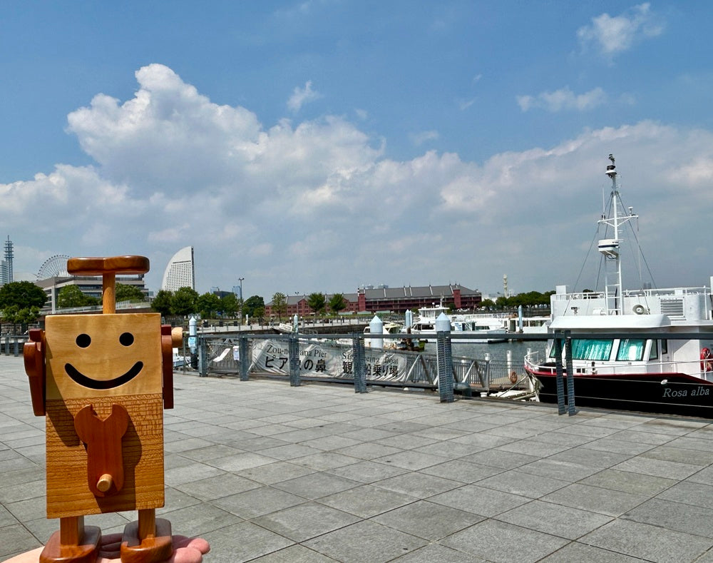 ロボットクンと横浜