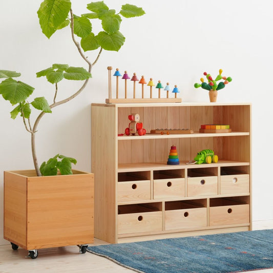 Toy and tool storage shelf B