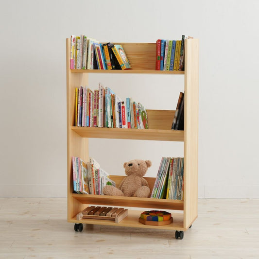 Library picture book rack