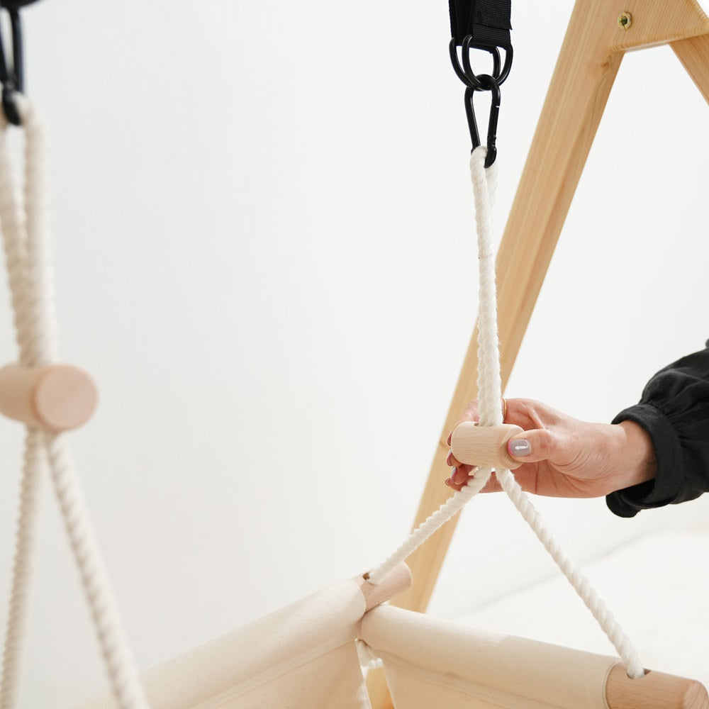 Indoor swing/play tent
