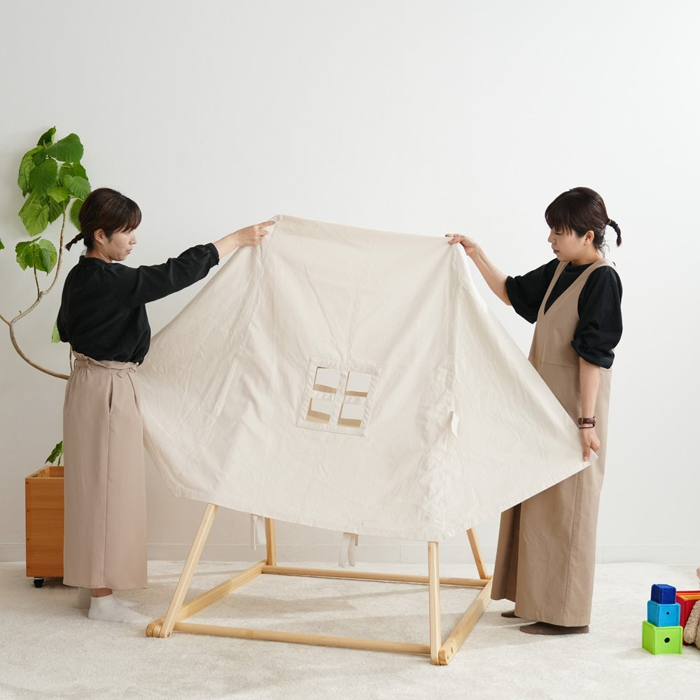 Indoor swing/play tent