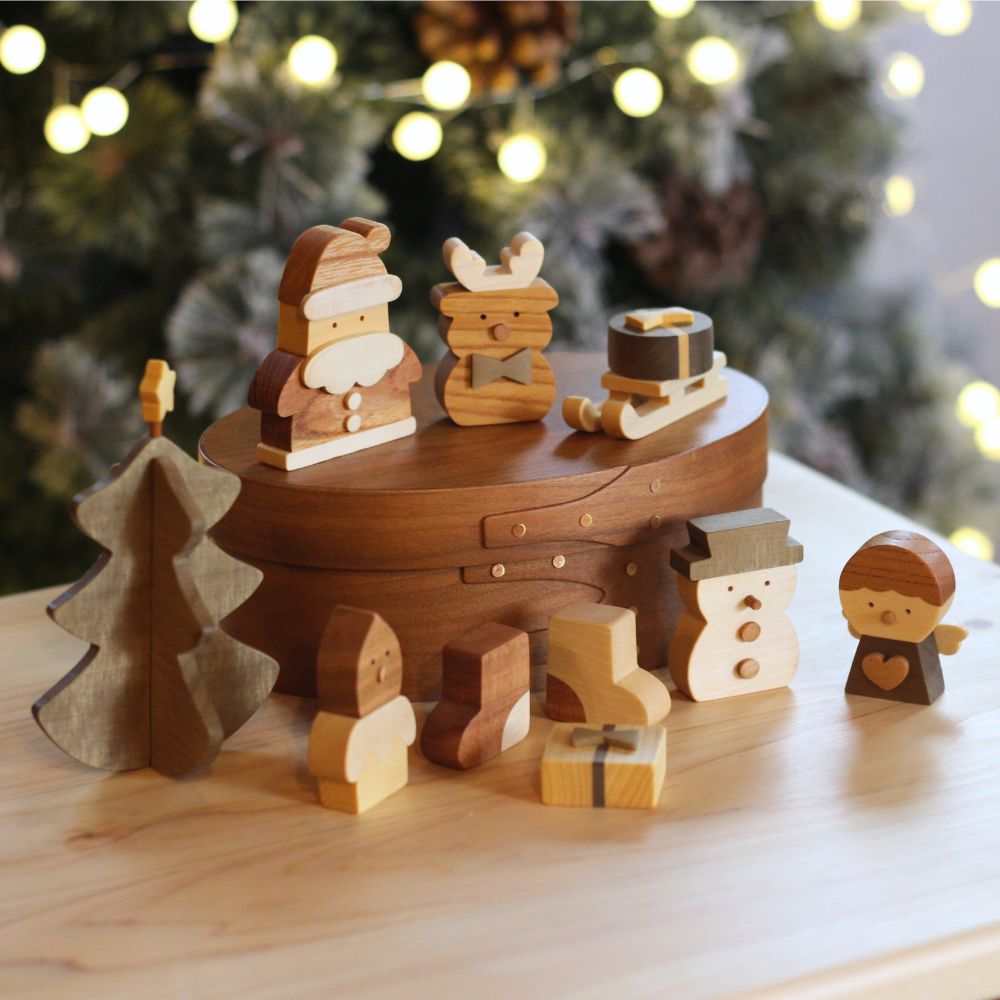 Wooden Christmas Set 2024