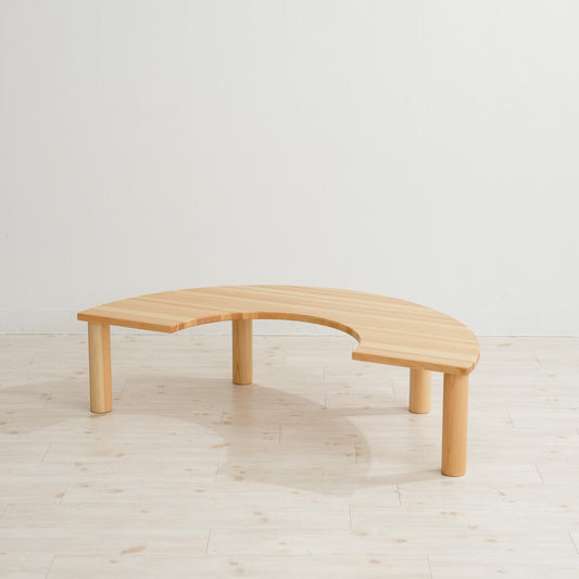 Half-cut donut table