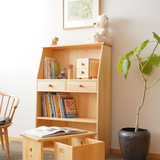 A chest for securely storing school supplies