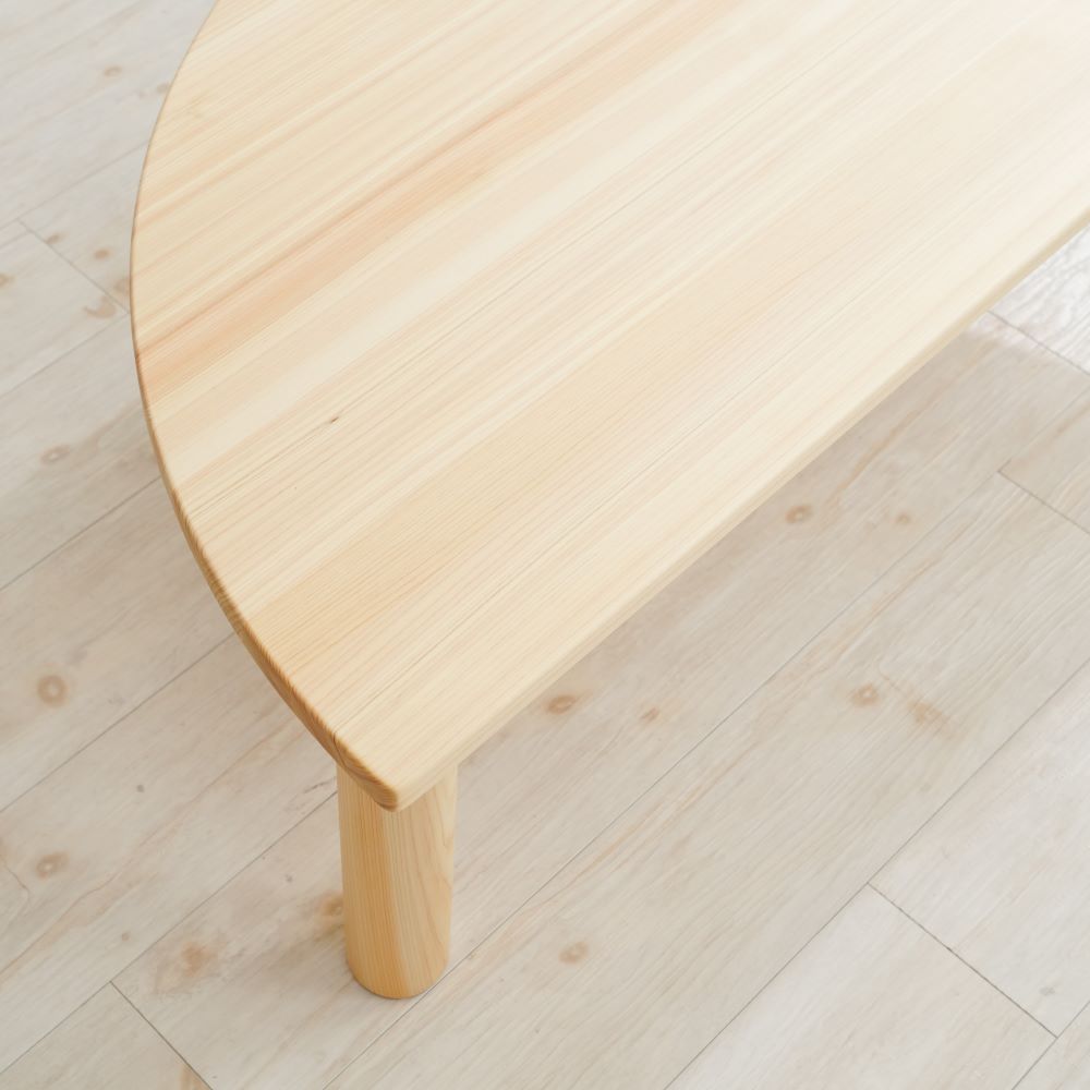 Cypress half table
