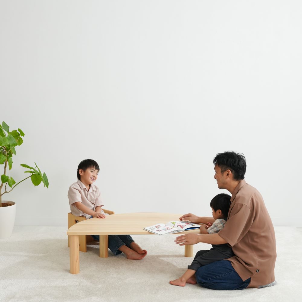 Cypress half table
