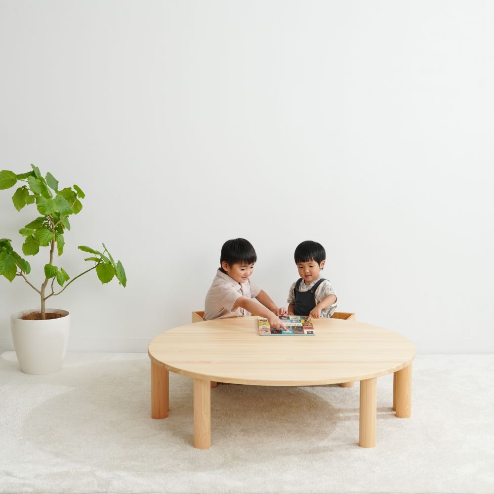 Cypress half table