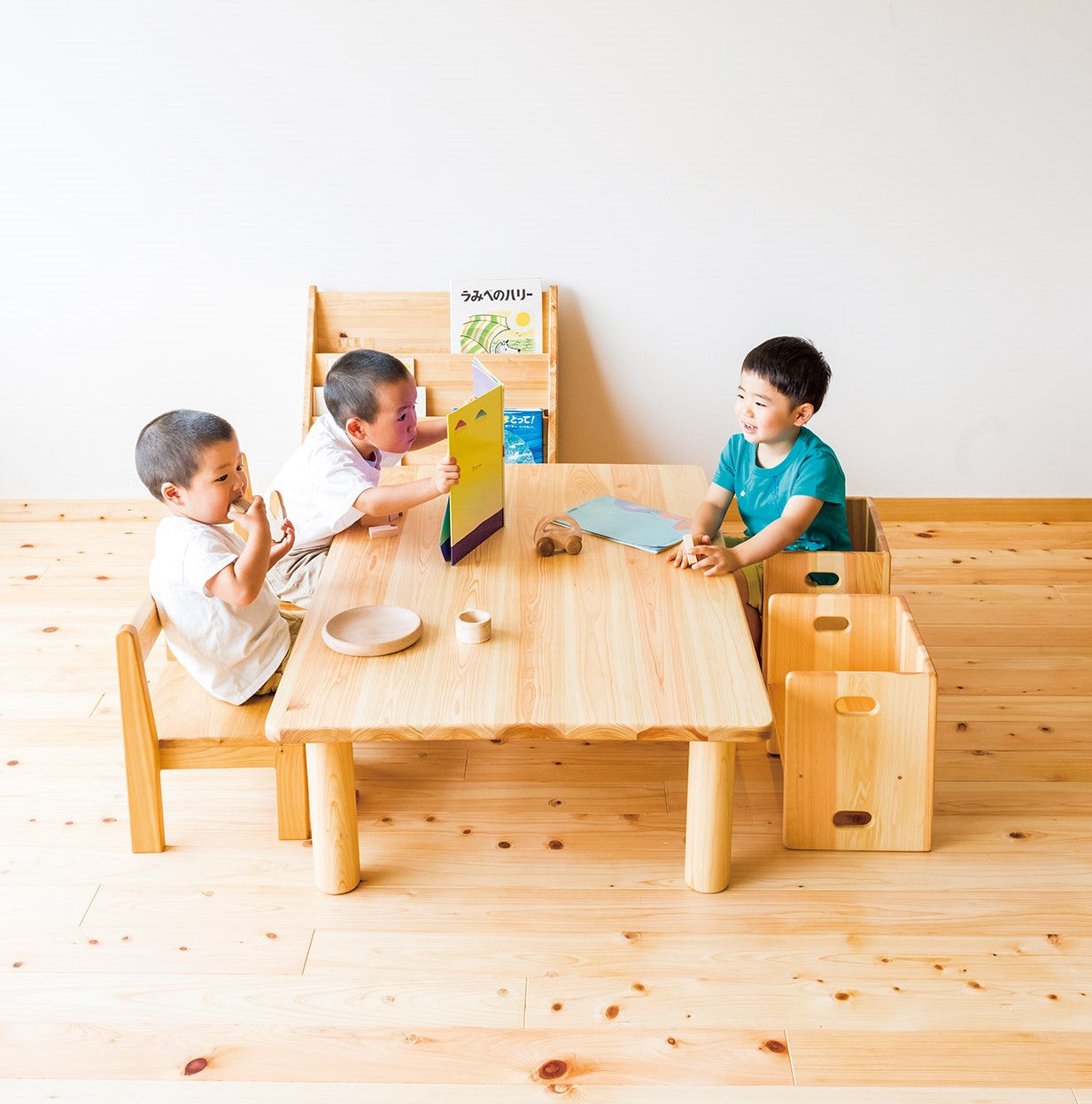 Rectangular corner table