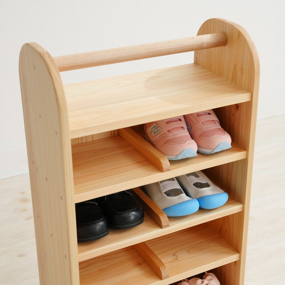 Portable shoe rack