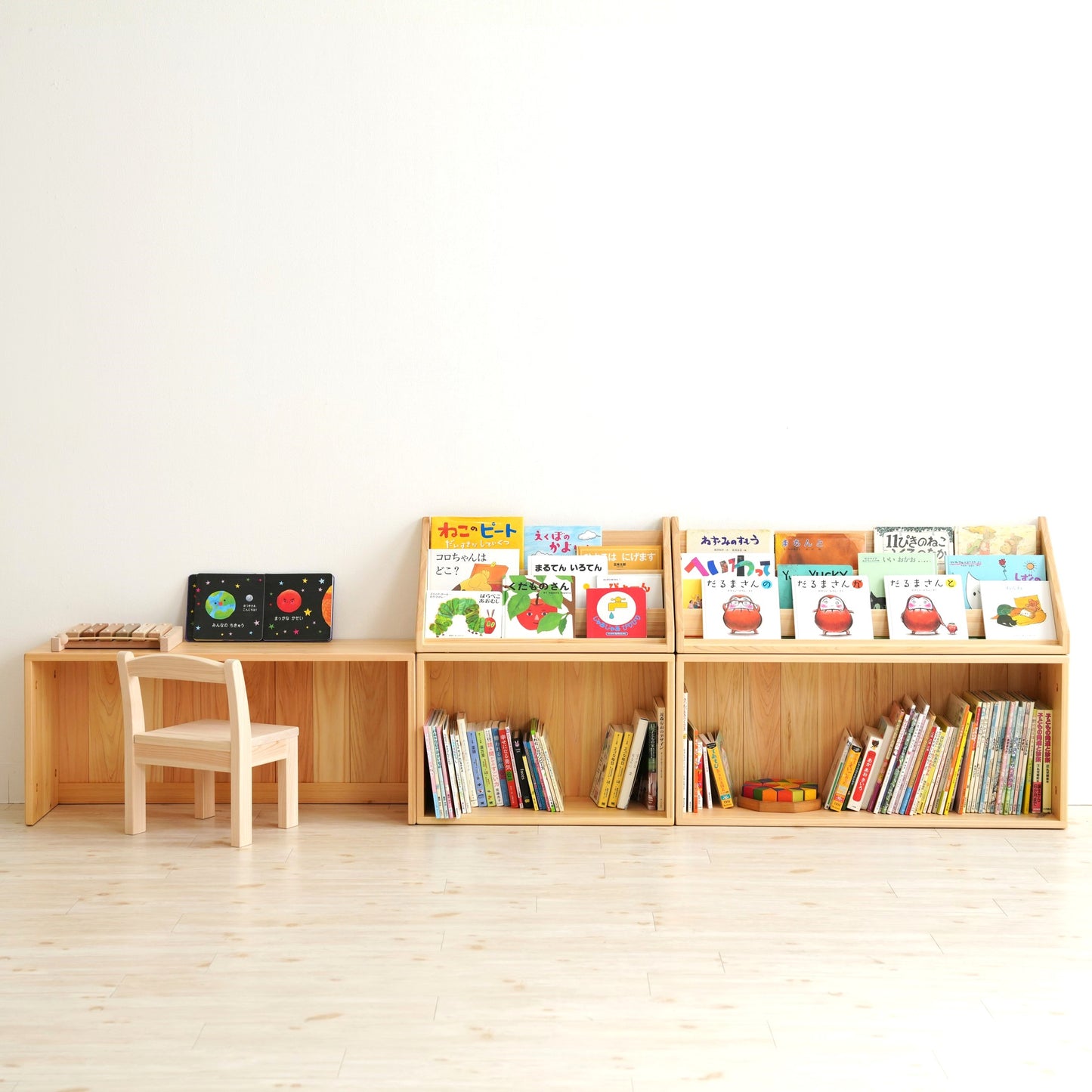 Morimori Toys and Picture Book Shelf Series