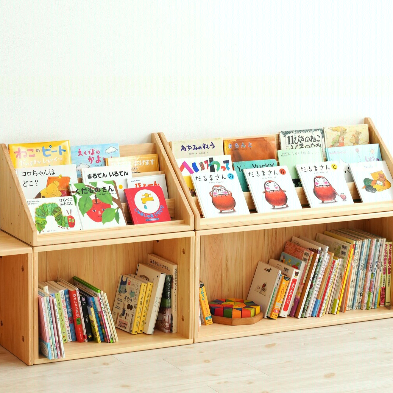Morimori Toys and Picture Book Shelf Series