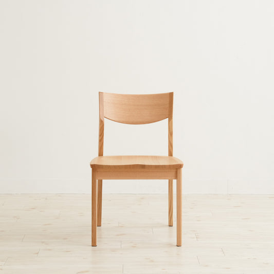 Elles Side Chair, Wooden Seat