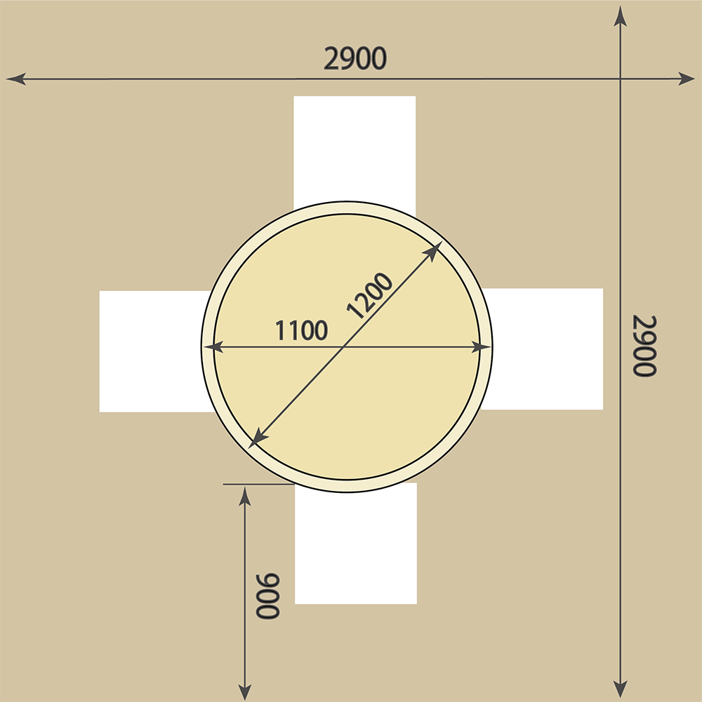 Round Dining Table