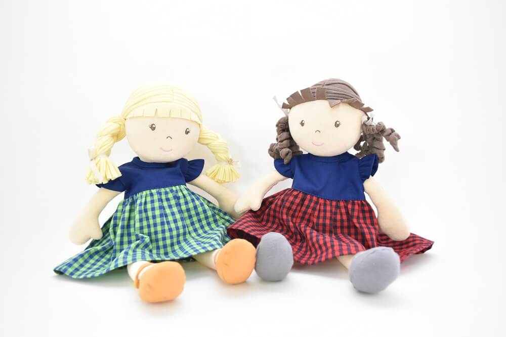 Change of clothes for dolls (One-piece check series)