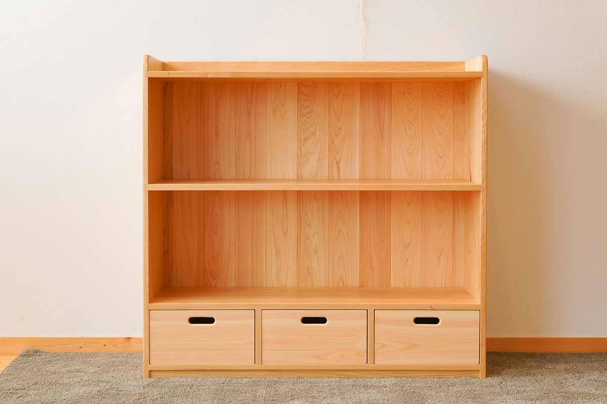 Picture book and toy shelf 100cm