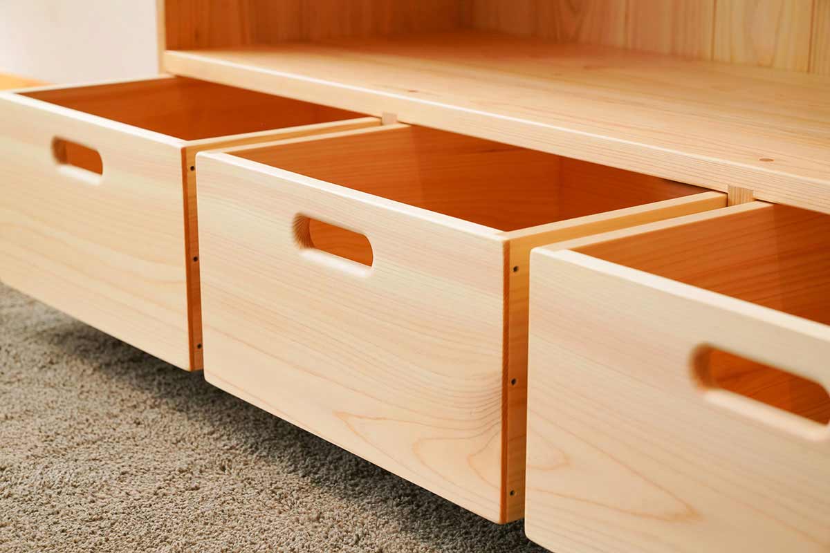 Picture book and toy shelf 100cm