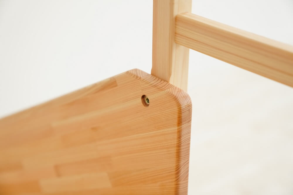 Wooden indoor playground equipment, staircase slide
