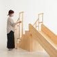 木製室内遊具階段滑り台