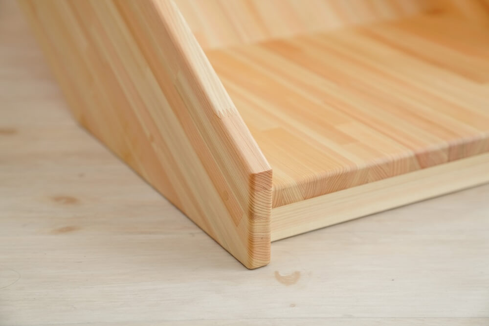 Wooden indoor playground equipment, staircase slide