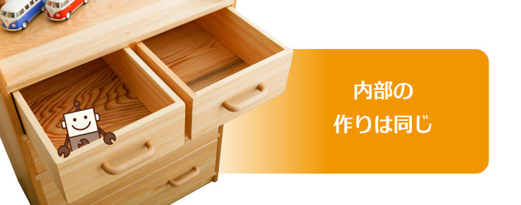 A chest that can hold a lot of clothes