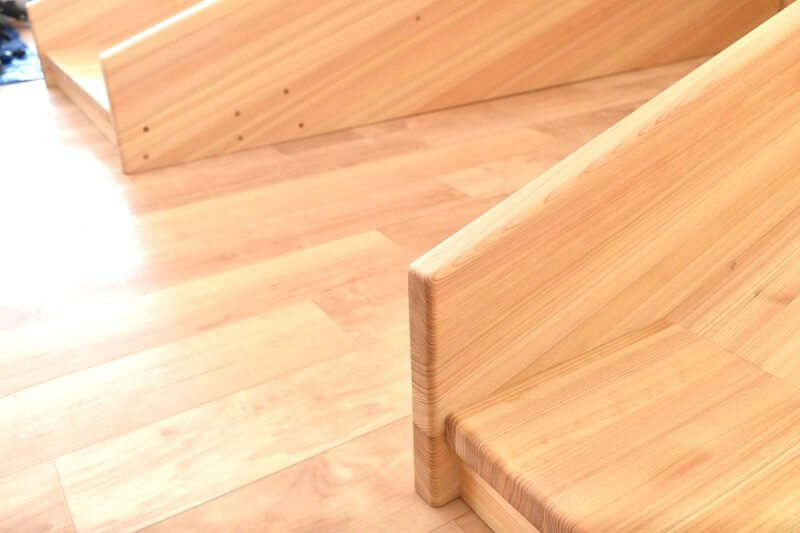 木製室内遊具アスレチック滑り台