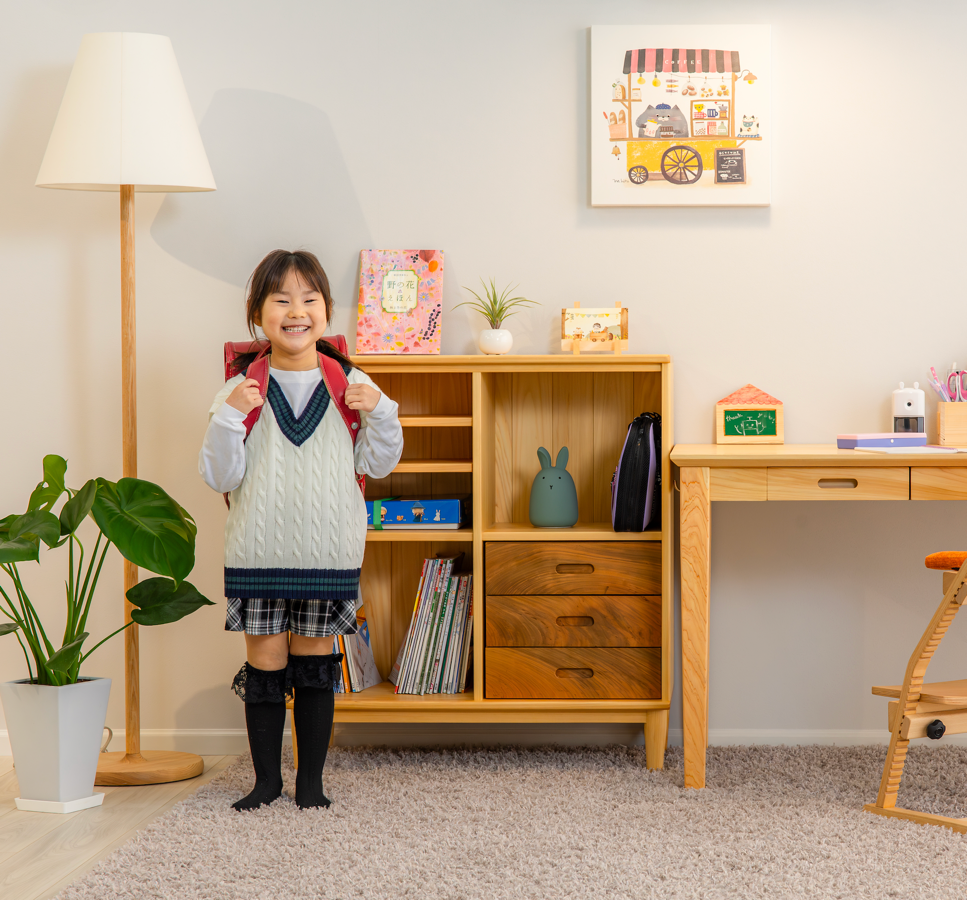 なかよしライブラリーランドセルラック