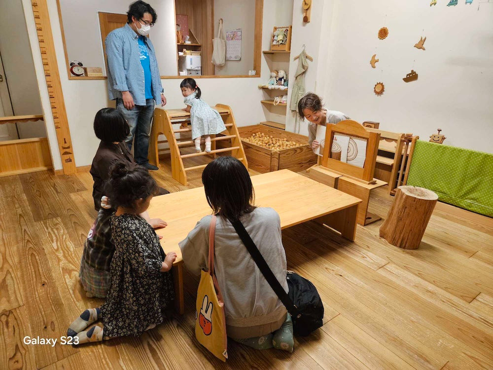 親子で楽しむ、端材の木育工作