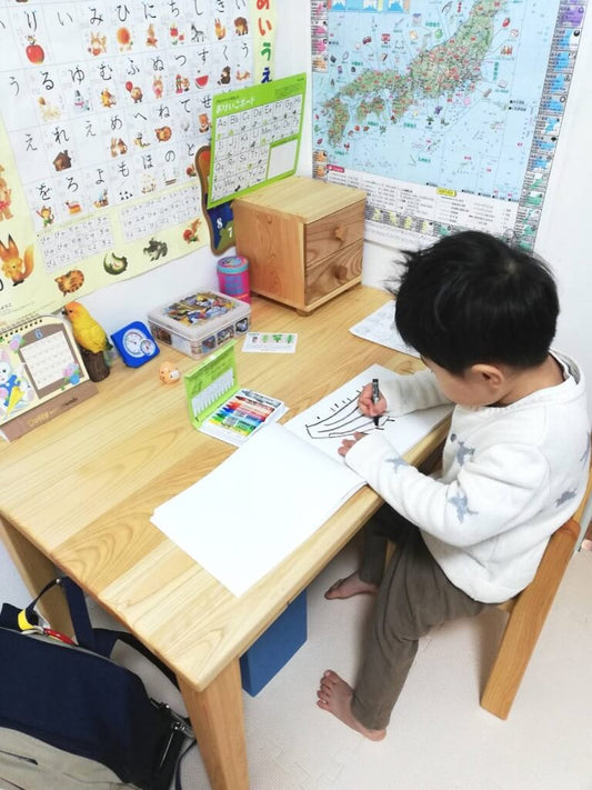 学習机と小さい机