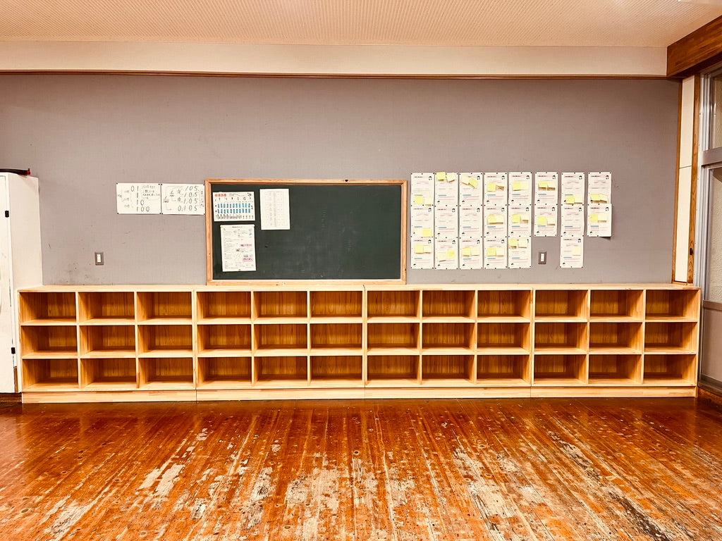ロッカー　小学校　森林環境譲与税　木製