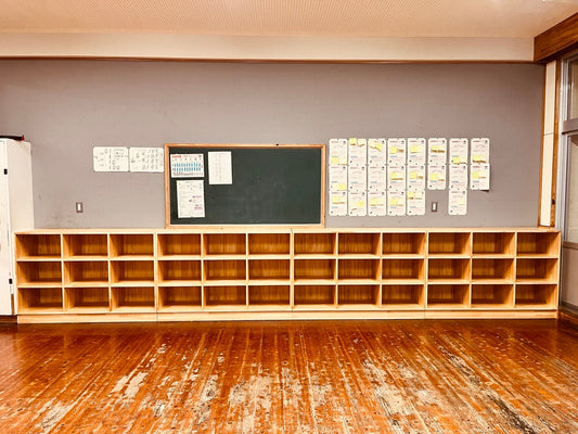 ロッカー　小学校　森林環境譲与税　木製