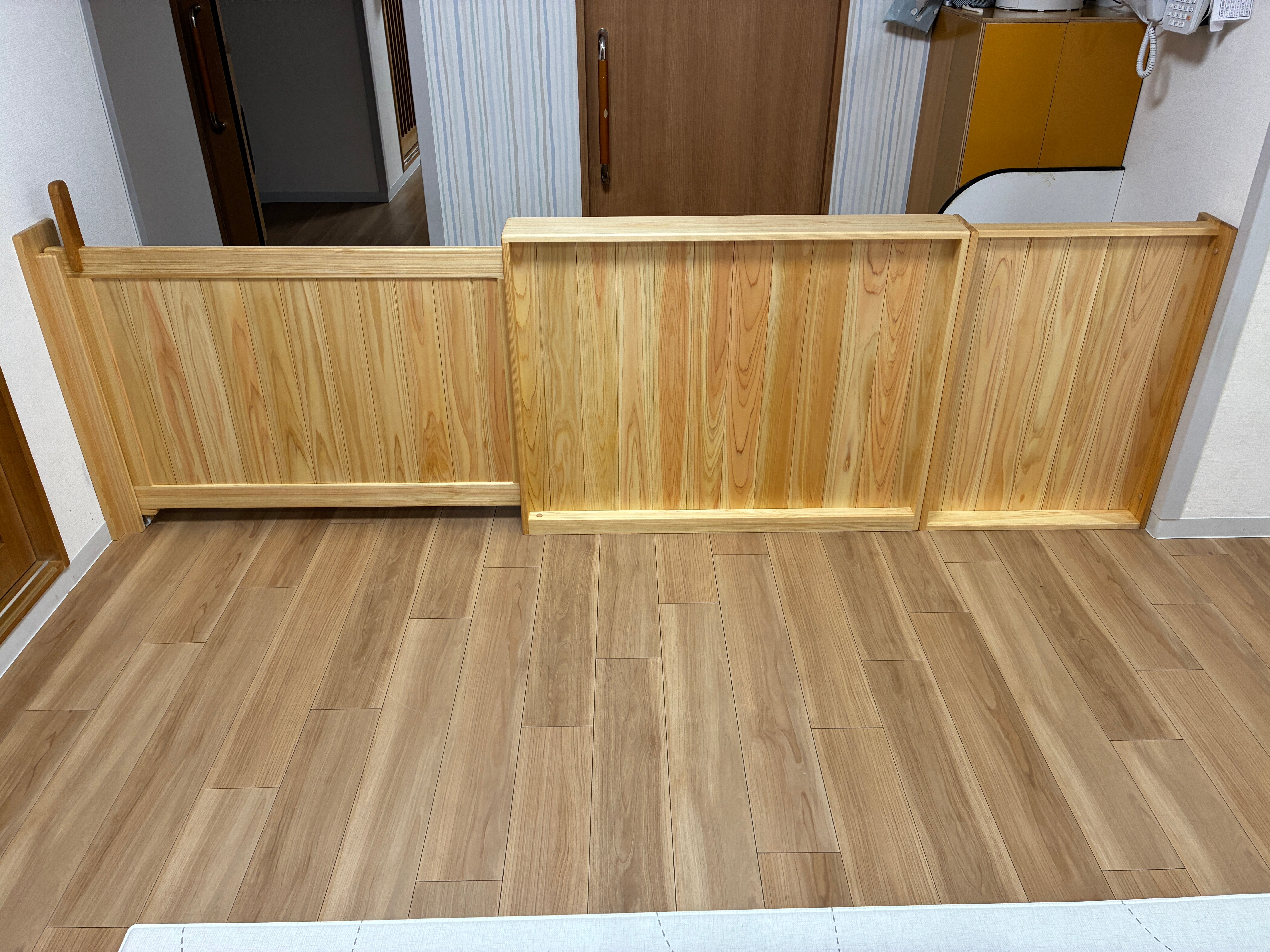 保育家具　仕切り家具　乳児院