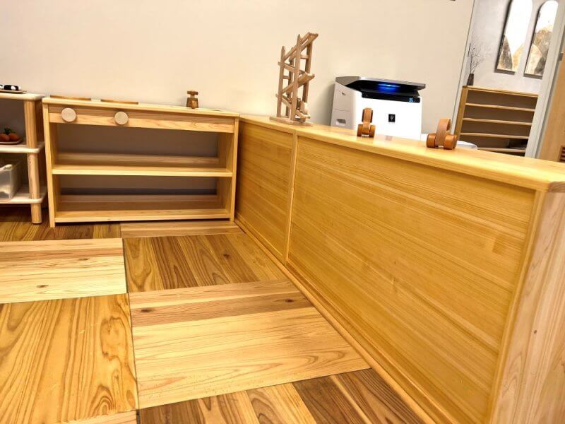 兵庫県　たちばな児童館　玩具棚