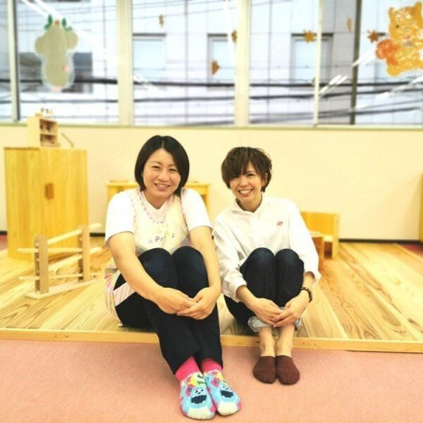 駅前かしの木保育園さんへ