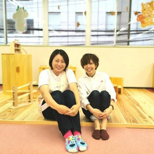駅前かしの木保育園さんへ