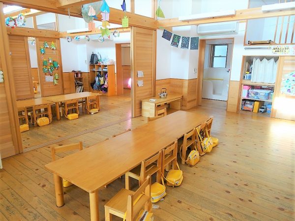 神奈川県　認定こども園きらきら　保育ロッカー