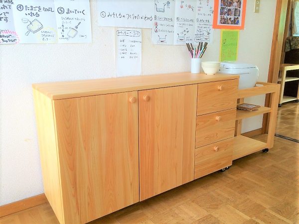 香川県　春日保育園　花ノ宮保育園　おもちゃ棚 ロッカーなど