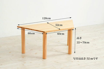 Trapezoidal table 