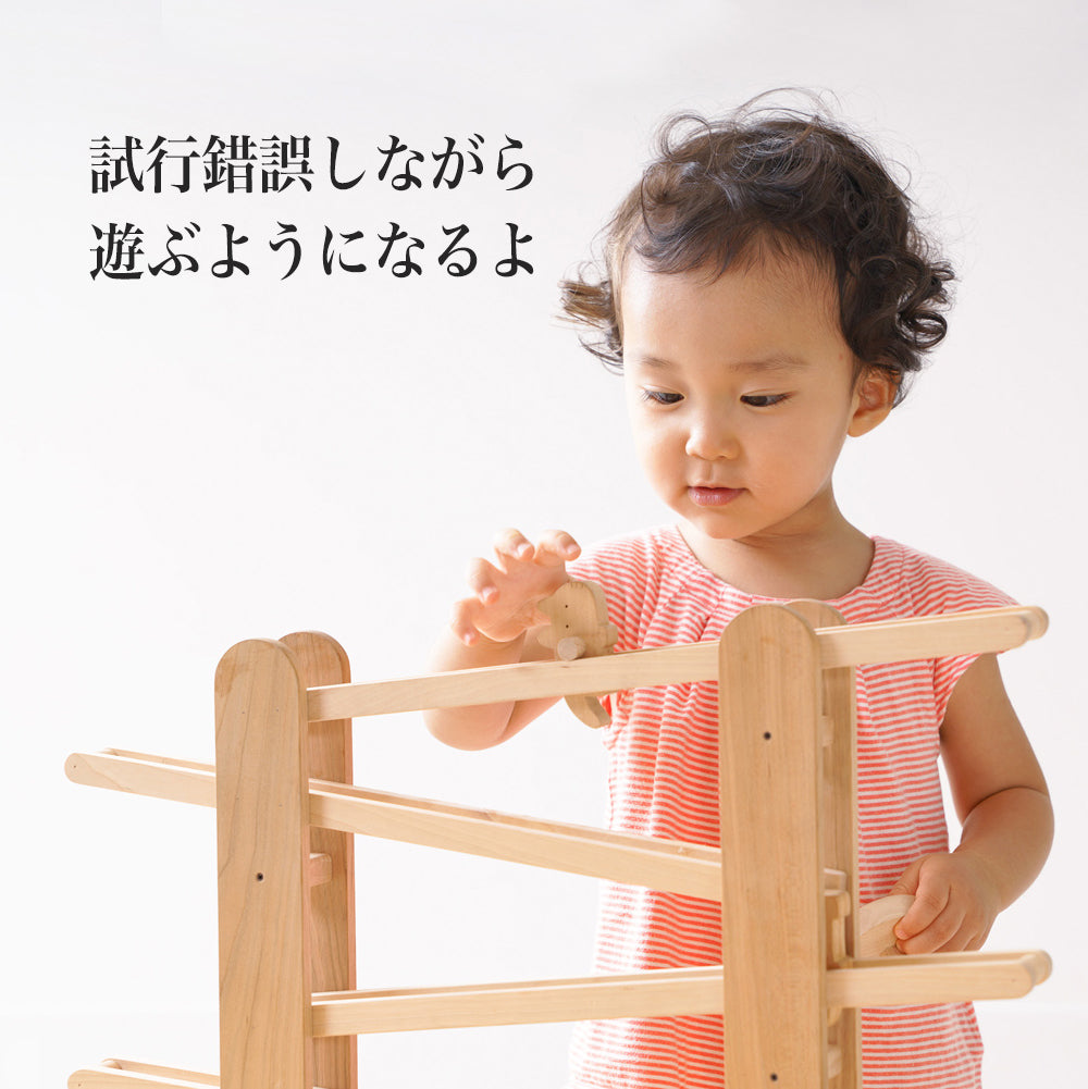 皇室ご愛用の木のおもちゃ 0歳～5歳まで幅広く使える。コロコロ転がる木のおもちゃ – なかよしライブラリー