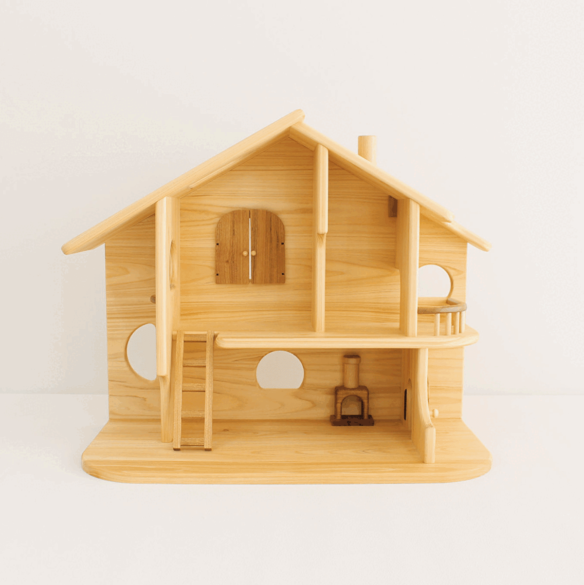 木製ドールハウス|国産無垢材×職人仕上げの家具付きおもちゃ 木製ドールハウス|国産無垢材×職人仕上げの家具付きおもちゃ