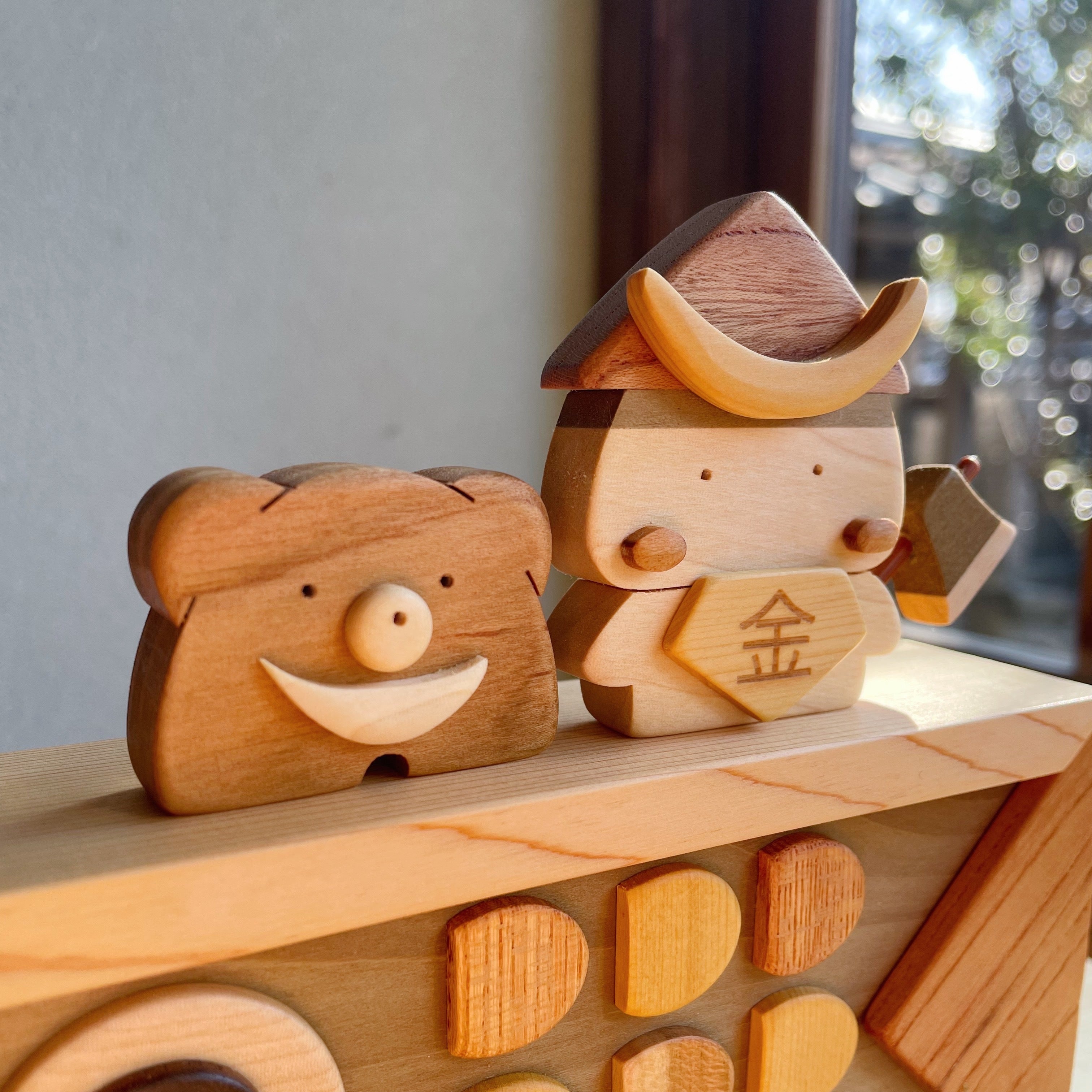 【美品】WOODY WORK OKADA　木製パズル 金太郎 端午の節句 gallery hotori (@woody.work.okada) • Instagram photos and videos