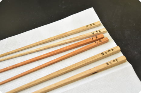 木育サービス プランC 箸づくり