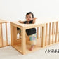 Wooden indoor playground equipment, tunnel play set of 3 
