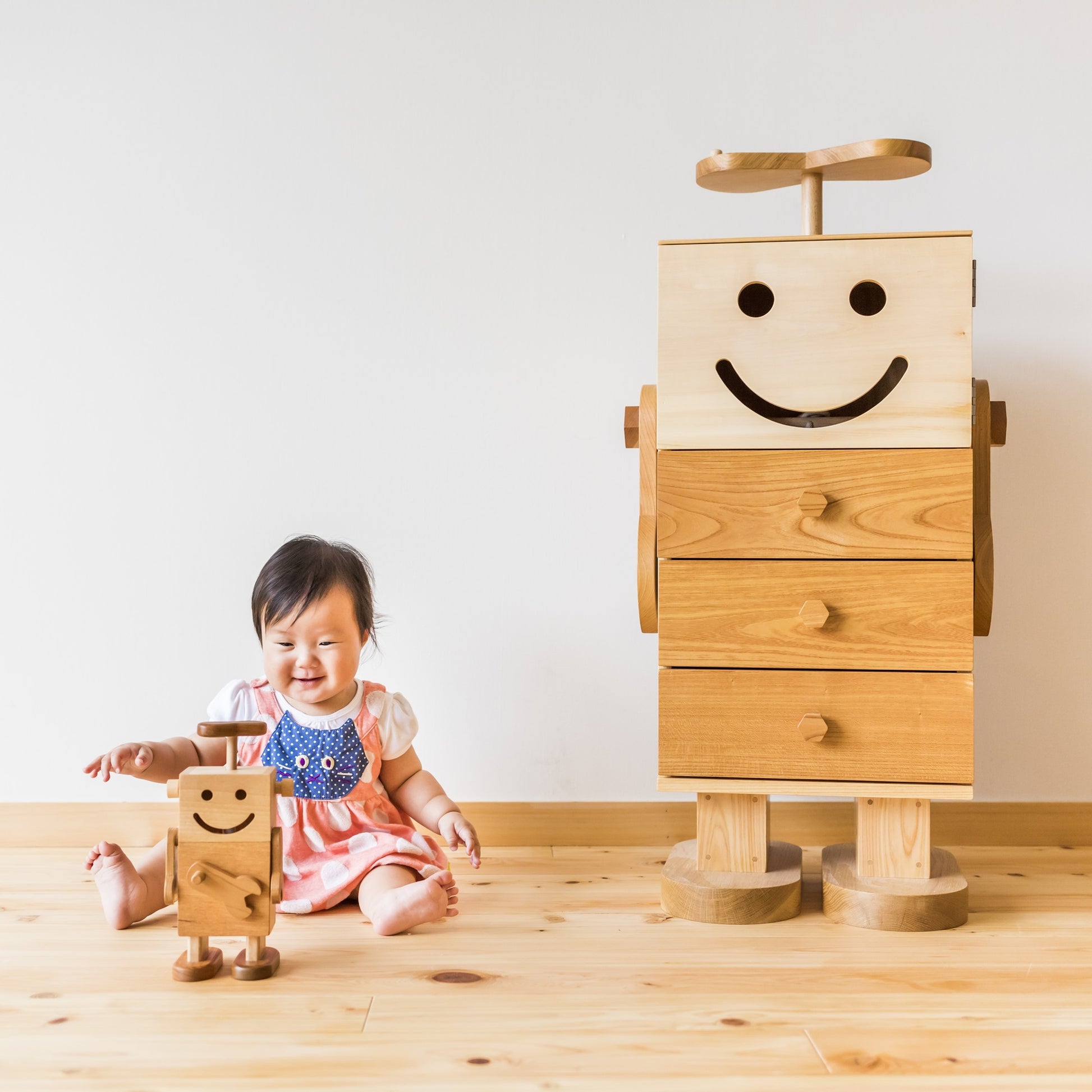 大きなロボット君画像