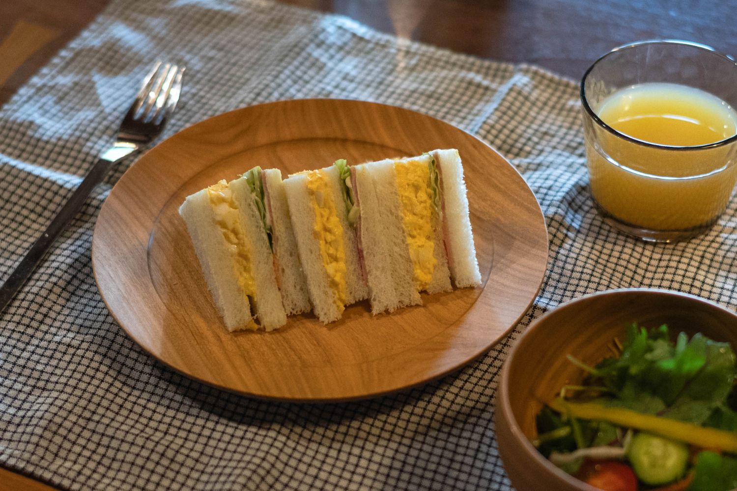 木のお皿｜薗部産業「リム付き さくら皿」〈7寸〉日本製・国産材