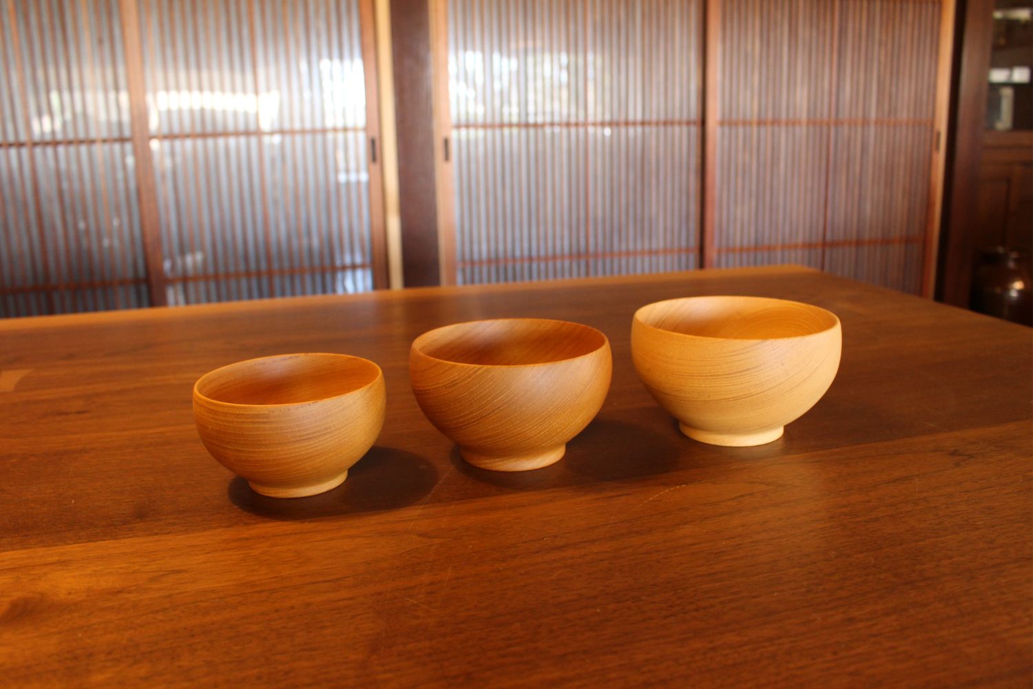 木のお椀｜薗部産業「めいぼく椀」けやき〈小・中・大〉日本製・国産材