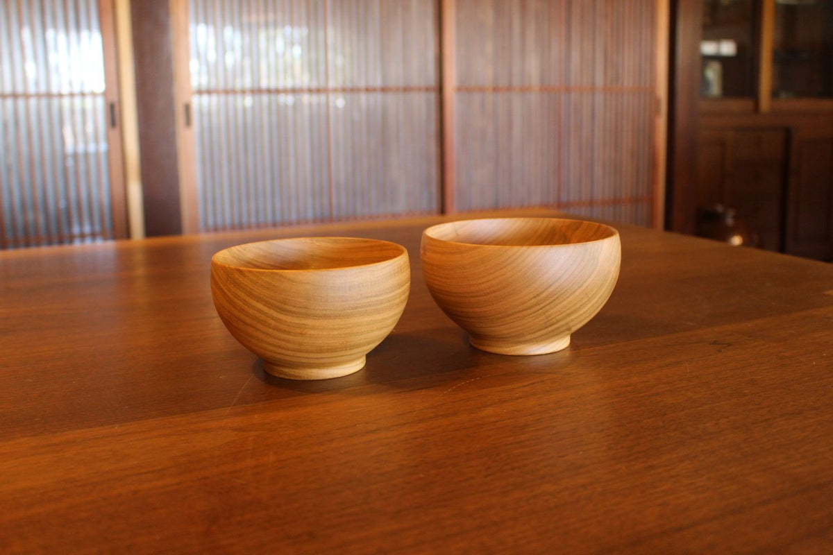 木のお椀｜薗部産業「めいぼく椀」さくら〈中・大〉日本製・国産材 