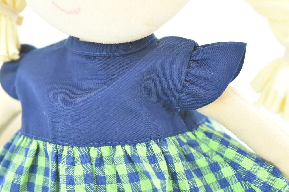 Change of clothes for dolls (One-piece check series) 