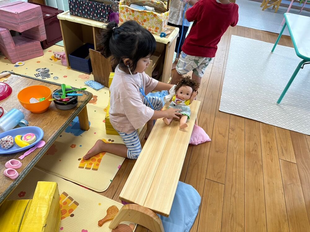 お仕度ベンチの画像