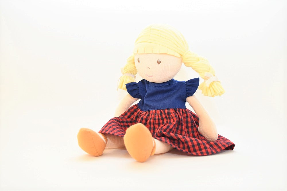 Change of clothes for dolls (One-piece check series) 