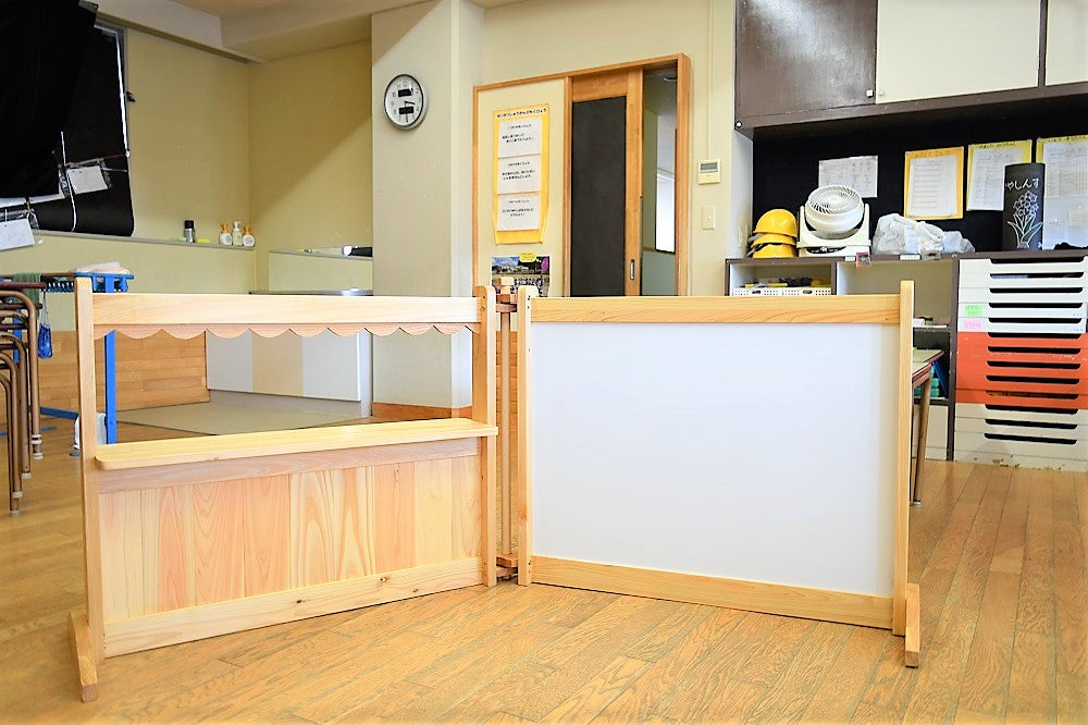 パーテーション　お家型　キッズ　間仕切り　目隠し　子供部屋　木製　レア パーテーションお家型キッズ間仕切り目隠し子供部屋木製レア